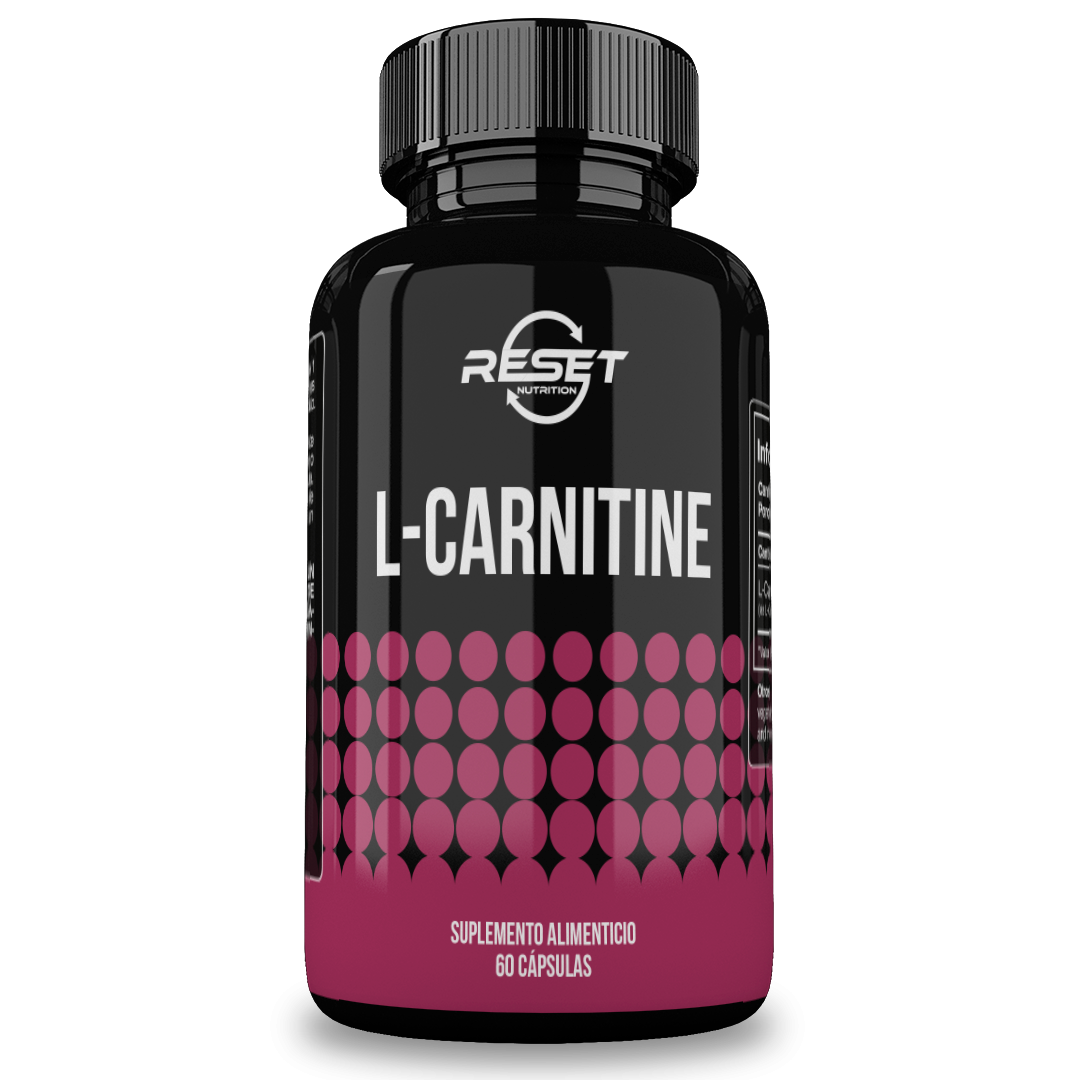 Foto 2 pulgar | Reset Nutrition | L-carnitine 500mg  | Fatiga Muscular | Para Hombres Y Mujeres | Hecho En Usa | 60 Cápsulas