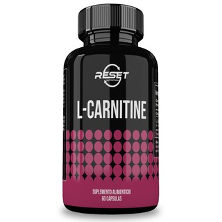 Foto 1 | Reset Nutrition | L-carnitine 500mg | Fatiga Muscular | Para Hombres Y Mujeres | Hecho En Usa | 60 Cápsulas