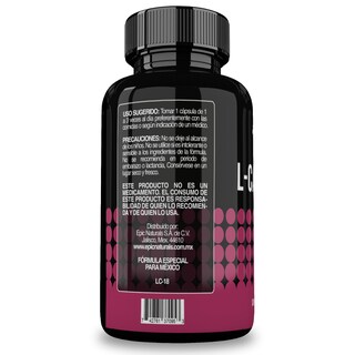 Foto 3 | Reset Nutrition | L-carnitine 500mg | Fatiga Muscular | Para Hombres Y Mujeres | Hecho En Usa | 60 Cápsulas