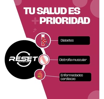 Foto 5 | Reset Nutrition | L-carnitine 500mg | Fatiga Muscular | Para Hombres Y Mujeres | Hecho En Usa | 60 Cápsulas