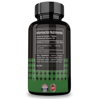 Foto 2 | Reset Nutrition | Tribulus | Suplemento Potencia Masculina | 100 Tabletas | Hecho En Usa