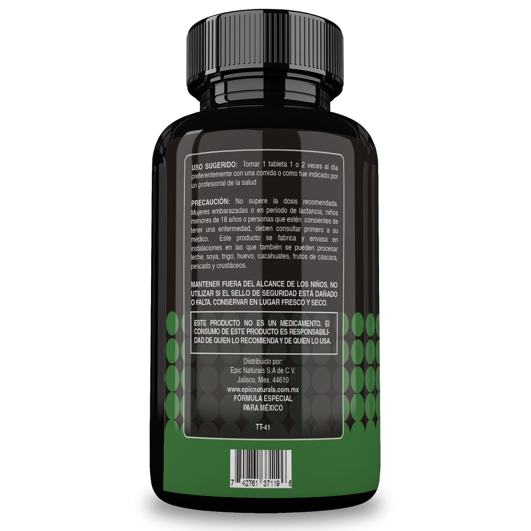 Foto 3 | Reset Nutrition | Tribulus | Suplemento Potencia Masculina | 100 Tabletas | Hecho En Usa