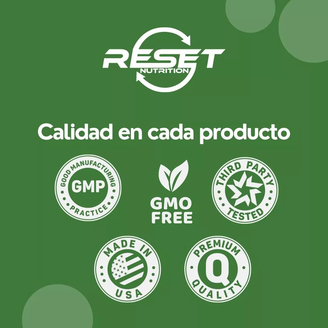 Foto 7 pulgar | Reset Nutrition | Tribulus | Suplemento Potencia Masculina | 100 Tabletas | Hecho En Usa