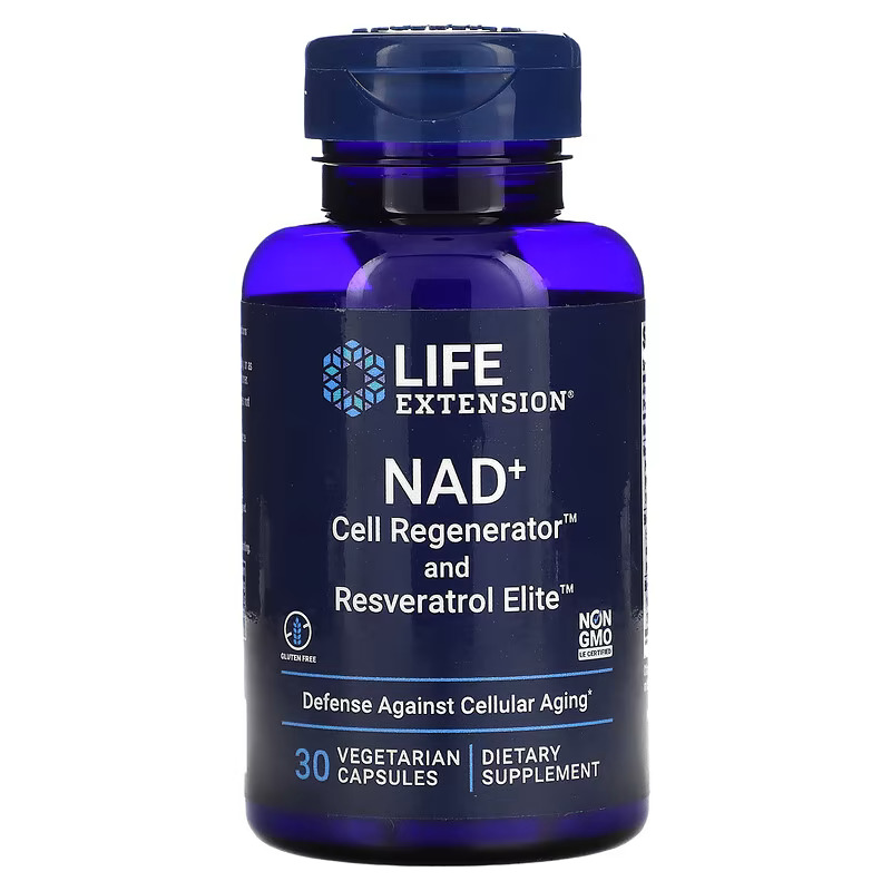 Foto 2 pulgar | Nad Regenerador Celular Y Resveratrol 30 Cápsulas
