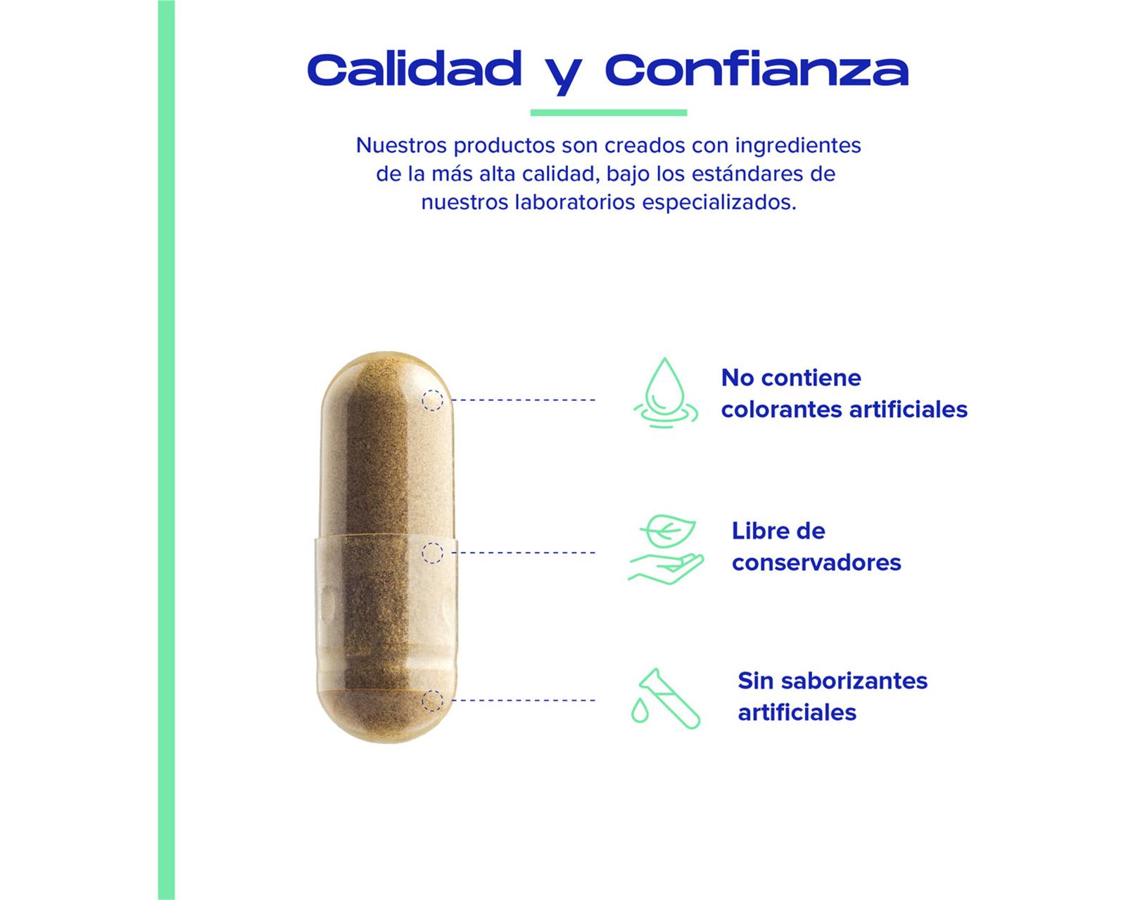 Foto 7 pulgar | Suplemento Multivitamínico Vital4 Para La Piel 60 Cápsulas Sabor Sin Sabor