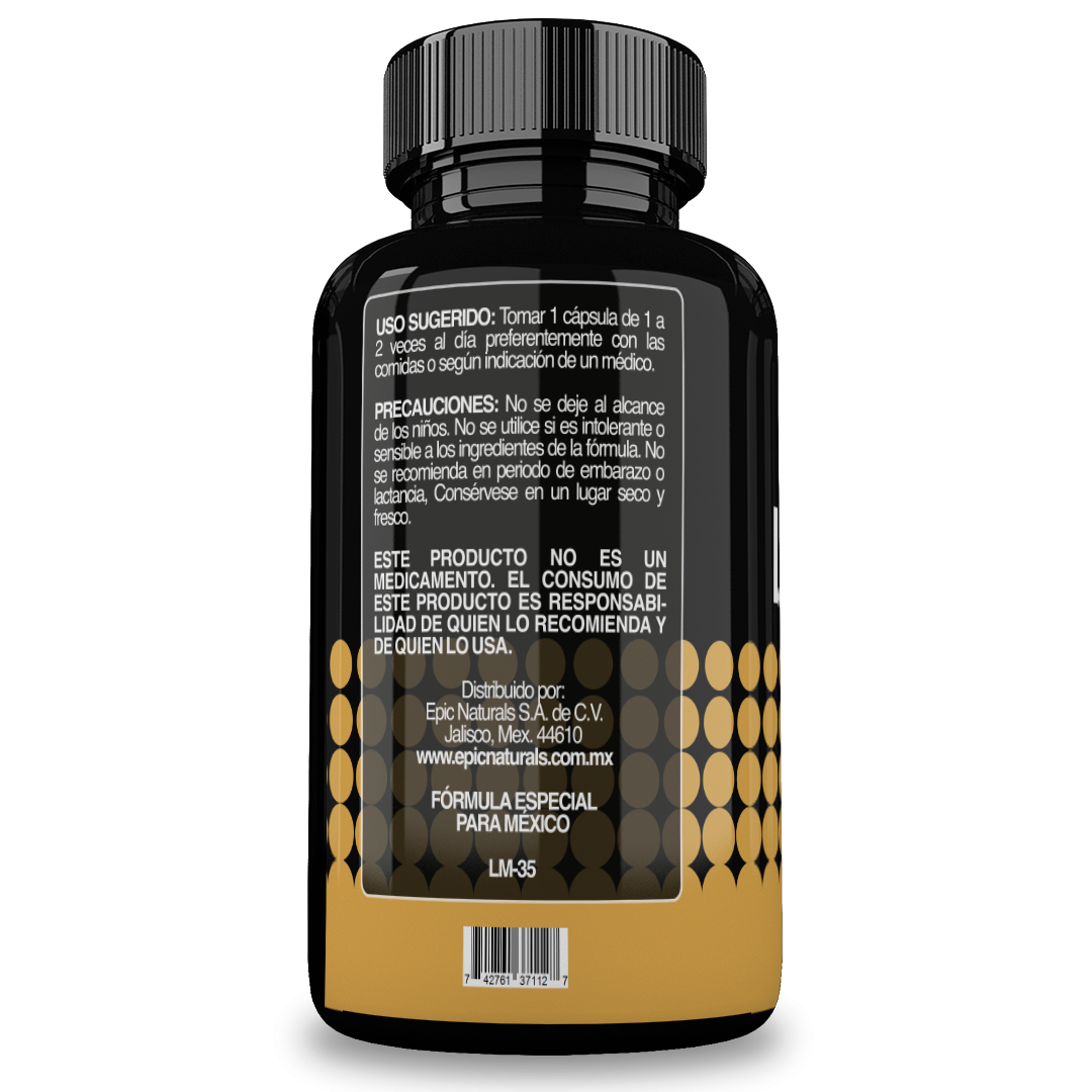 Foto 4 pulgar | Reset Nutrition | Lions Mane | Melena De León | Sistema Inmunologico | Memoria Y Enfoque | Hecho En Usa | 90 Cápsulas