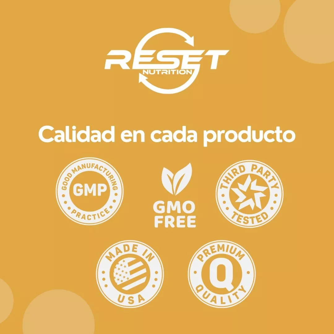 Foto 7 pulgar | Reset Nutrition | Lions Mane | Melena De León | Sistema Inmunologico | Memoria Y Enfoque | Hecho En Usa | 90 Cápsulas