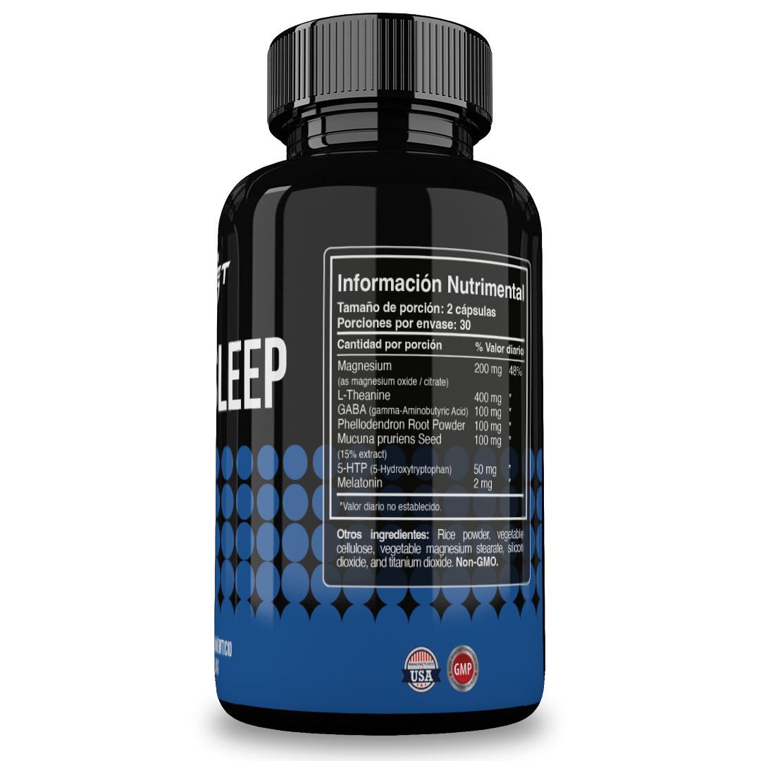 Foto 3 pulgar | Reset Nutrition | Deep Sleep | Suplemento Para Dormir E Insomnio | Hecho En Usa | 60 Cápsulas