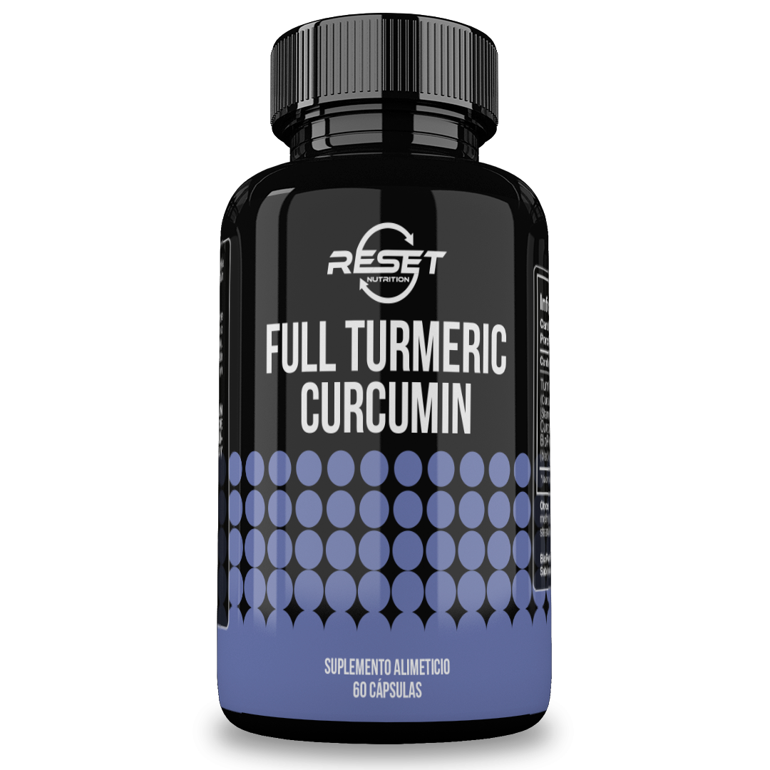 Foto 1 | Reset Nutrition | Full Turmeric Curcumin 750 Mg | Cúrcuma | Antiinflamatorio | Hecho En Usa | 60 Cápsulas