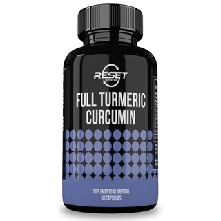 Foto 1 | Reset Nutrition | Full Turmeric Curcumin 750 Mg | Cúrcuma | Antiinflamatorio | Hecho En Usa | 60 Cápsulas