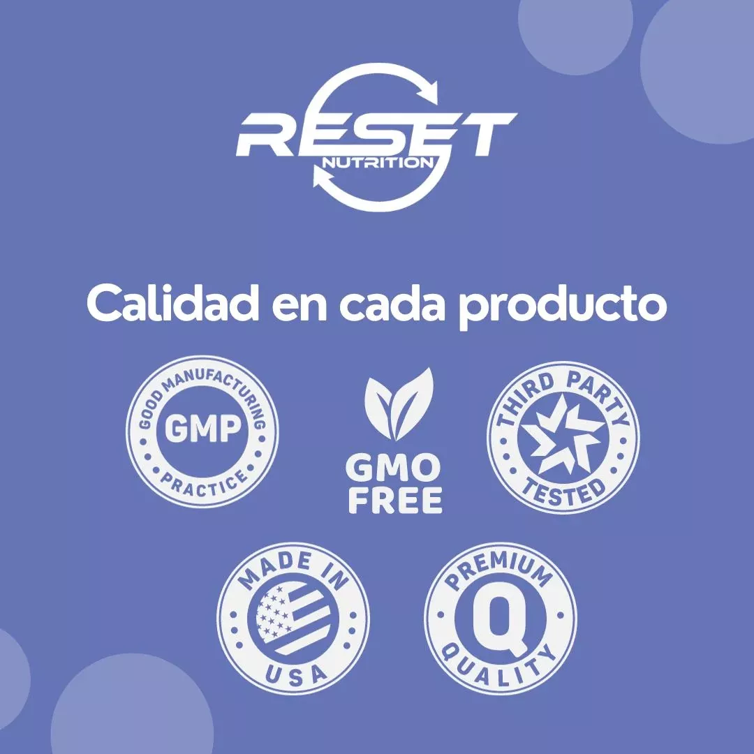 Foto 7 pulgar | Reset Nutrition | Full Turmeric Curcumin 750 Mg | Cúrcuma | Antiinflamatorio | Hecho En Usa | 60 Cápsulas