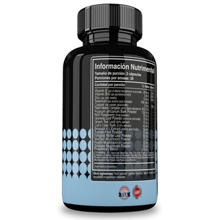 Foto 2 | Reset Nutrition | Thyroid Support | Suplemento De Apoyo Para La Tiroides | Hecho En Usa | 60 Cápsulas