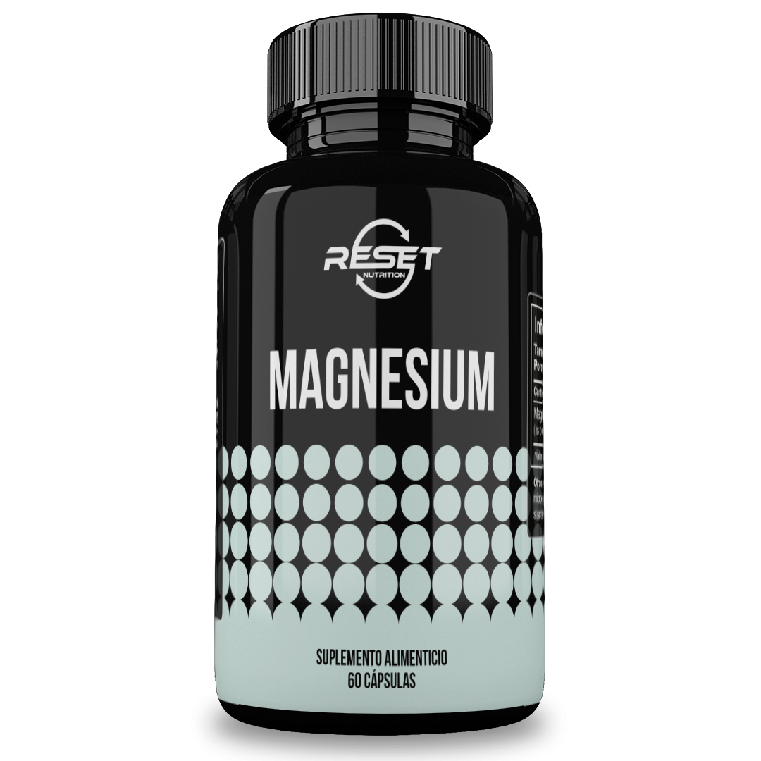 Foto 2 pulgar | Reset Nutrition | Magnesium | 500 Mg | Regulación Del Sueño | Magnesio | Hecho En Usa | 60 Cápsulas