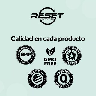 Foto 6 | Reset Nutrition | Magnesium | 500 Mg | Regulación Del Sueño | Magnesio | Hecho En Usa | 60 Cápsulas