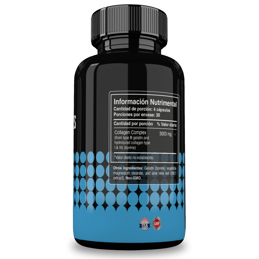 Foto 3 pulgar | Reset Nutrition | Collagen Peptides Complex | Colágeno Hidrolizado | Cabello, Piel Y Articulaciones | Hecho En