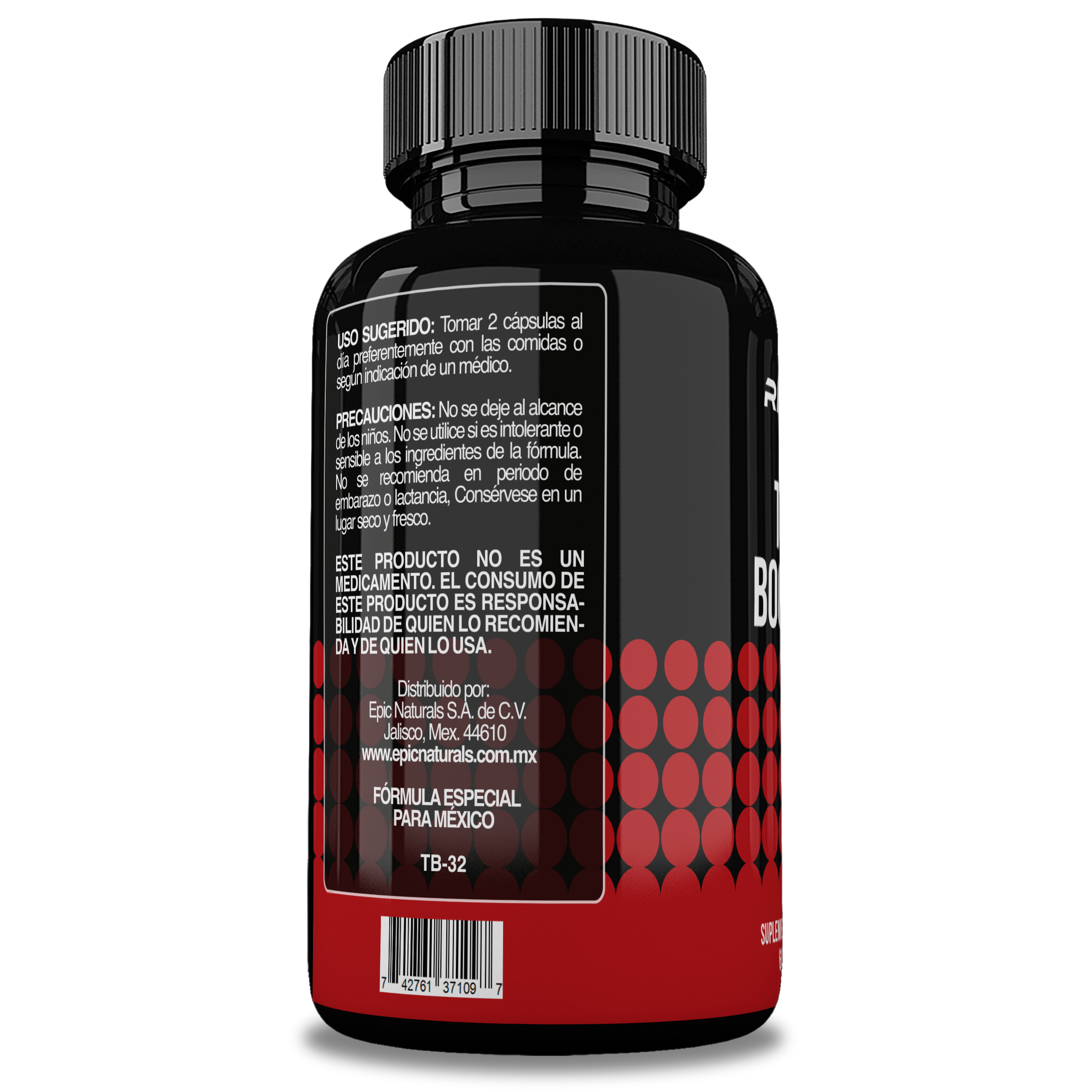 Foto 4 pulgar | Potencializador para Hombres Reset Nutrition Test Booster 60 Tabletas