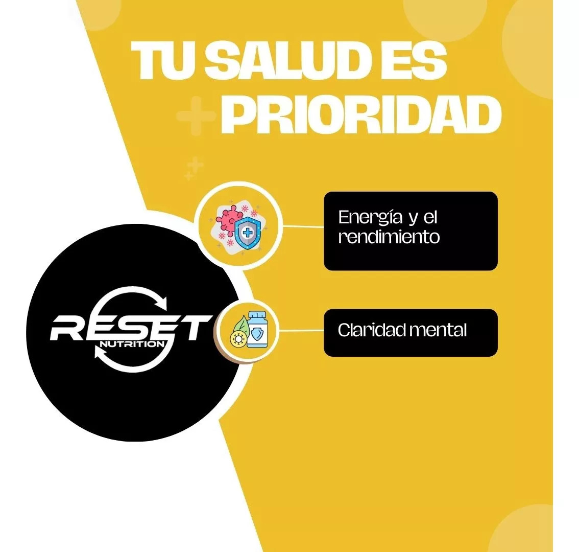 Foto 5 | Reset Nutrition | Energy Boost | Cafeína Y Acai | Energía  | 60 Cápsulas