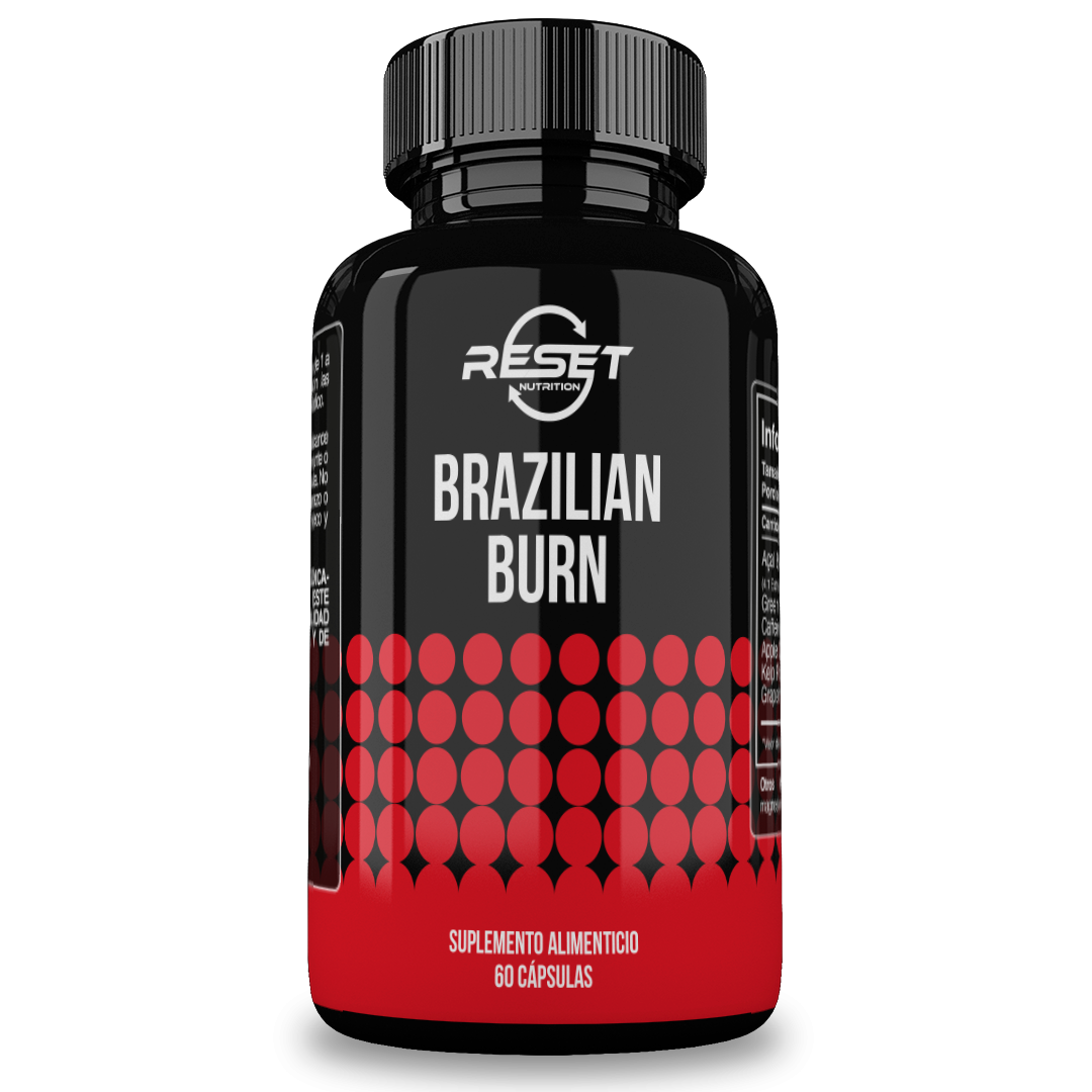 Foto 2 pulgar | Suplemento Natural Ideal para Ejercicio Reset Nutrition Brazilian Burn Acaí 60 Cápsulas