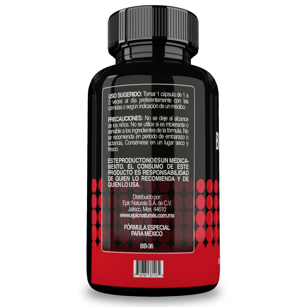 Foto 4 pulgar | Suplemento Natural Ideal para Ejercicio Reset Nutrition Brazilian Burn Acaí 60 Cápsulas