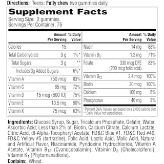 Foto 5 | Gomitas Multivitamínicas One A Day Teen For Her 150 Unidades - Venta Internacional.