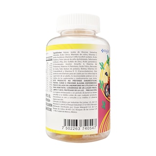Foto 3 | Gummies Minions Wago Lab 120 Pzas. Cont. 240g Gomitas Con Vitaminas Y Minerales Para Niños Y Adultos