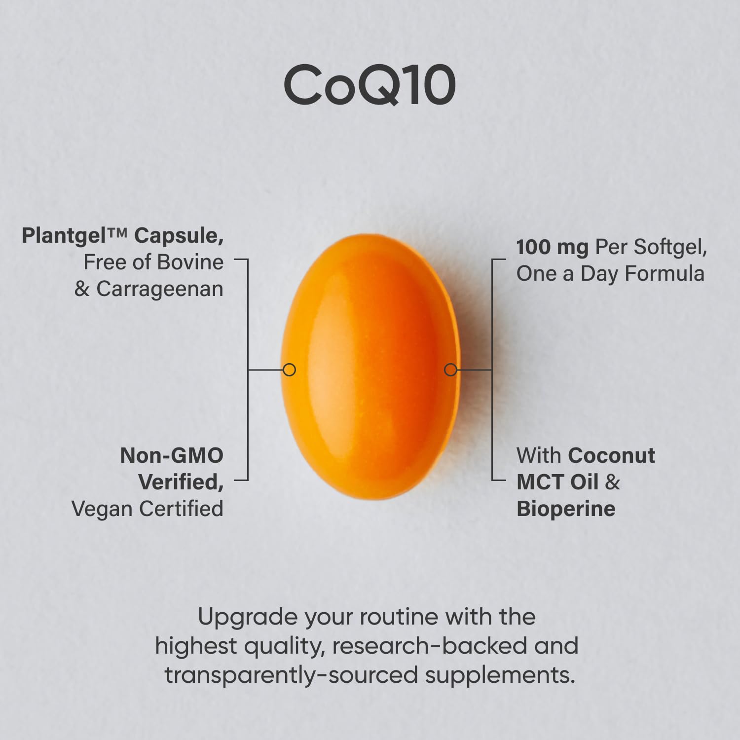 Foto 6 pulgar | Suplemento Sports Research CoQ10 100 mg con Aceite de Coco 120 Cápsulas Blandas - Venta Internacional