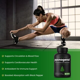 Foto 3 | Suplemento Nutrachamps Pycnogenol Extracto de Corteza de Pino Marítimo Francés 60 Cápsulas - Venta Internacional