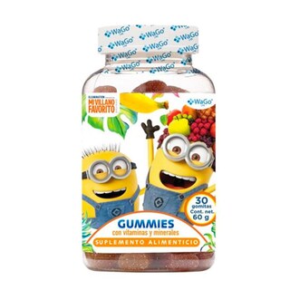 Foto 2 | Suplemento Alimenticio Minions Gummies 30 Piezas