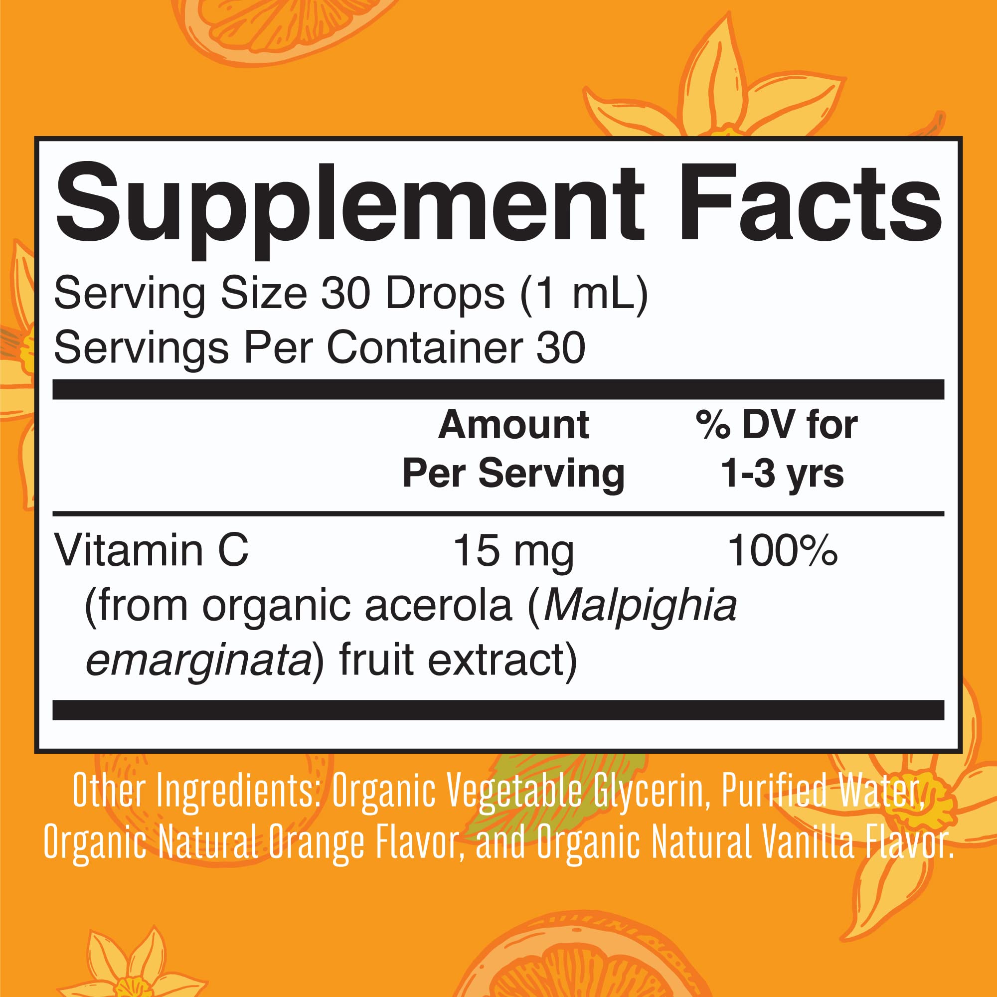 Foto 6 pulgar | Gotas de Vitamina C Maryruth Organics para Niños de 1 A 3 Años 30 Dosis - Venta Internacional