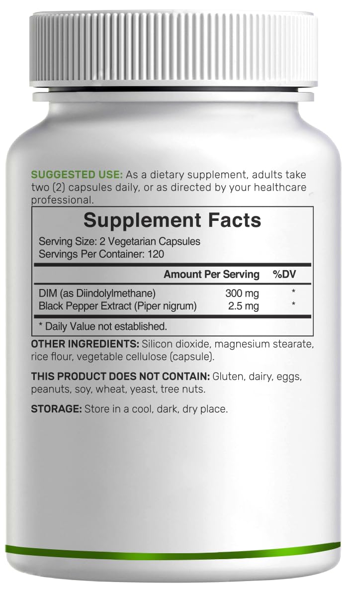 Foto 3 pulgar | Suplemento: Deal Dim 300 mg 240 Cápsulas Suministro para 4 Meses - Venta Internacional