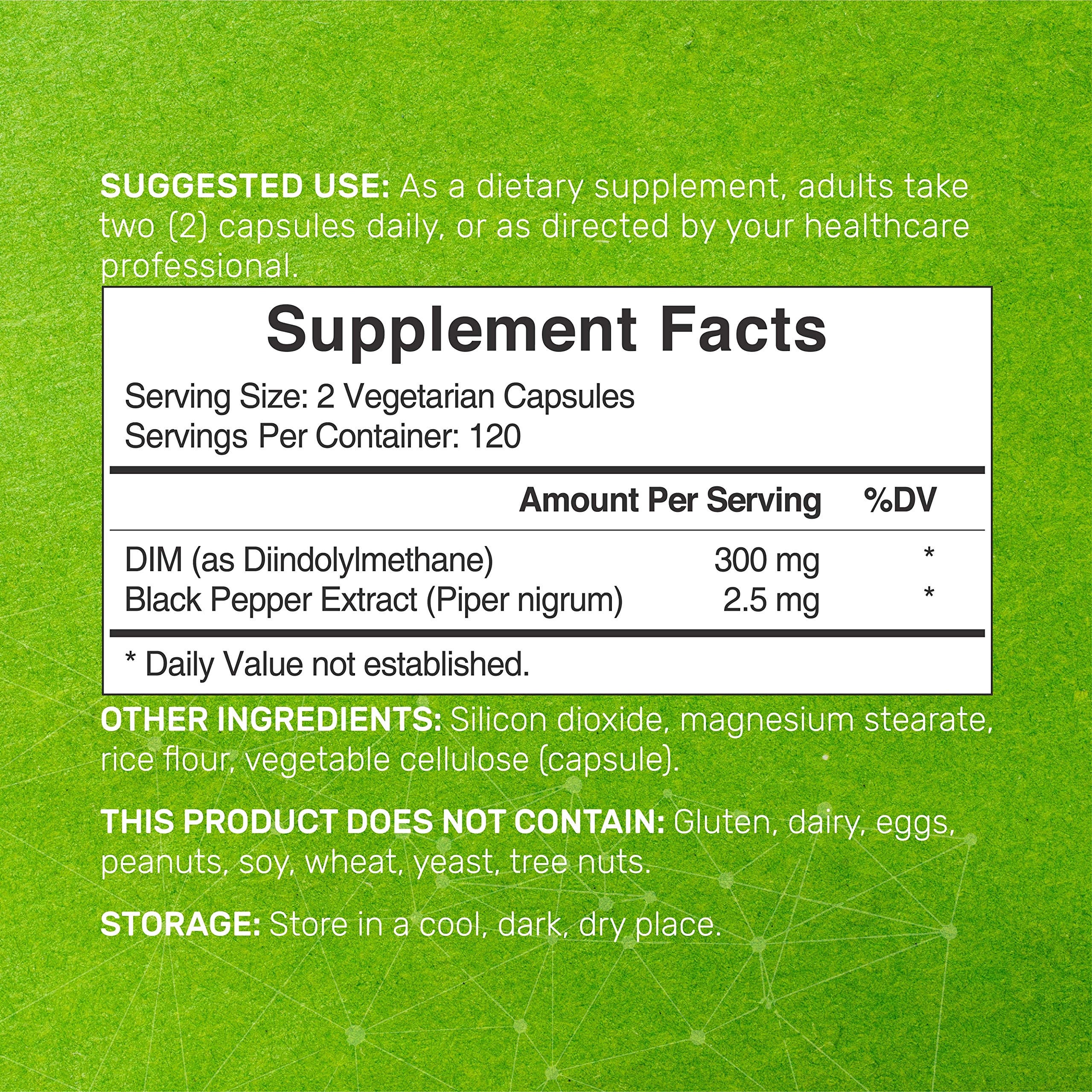 Foto 5 pulgar | Suplemento: Deal Dim 300 mg 240 Cápsulas Suministro para 4 Meses - Venta Internacional