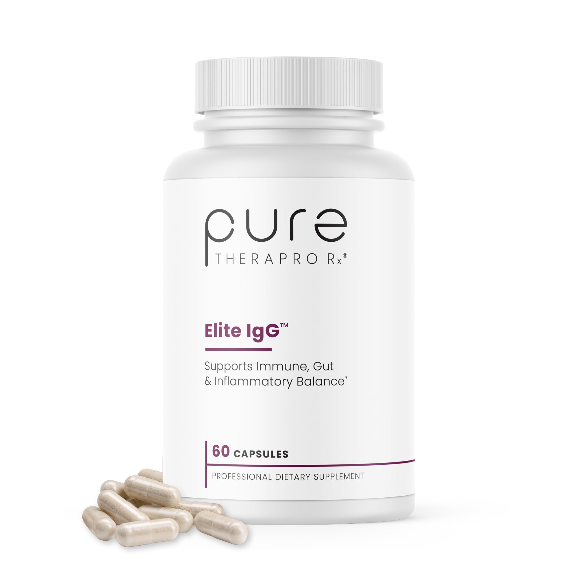 Foto 2 pulgar | Suplemento De Inmunoglobulina Igg Pure Therapro Rx Elite 60 Cápsulas - Venta Internacional.