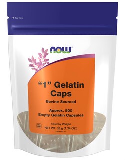 Foto 1 | Cápsulas De Gelatina Vacías Now Supplements #1 Bovine 500 Cápsulas - Venta Internacional.