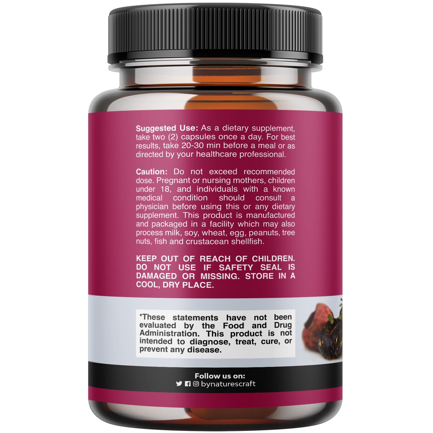 Foto 2 | Cápsulas De Raíz De Maca Orgánica Supplement Natures Craft, 30 Unidades - Venta Internacional.