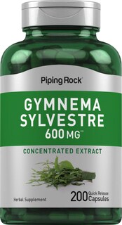 Foto 1 | Suplementos Piping Rock Gymnema Sylvestre 600 Mg 200 Cápsulas - Venta Internacional.