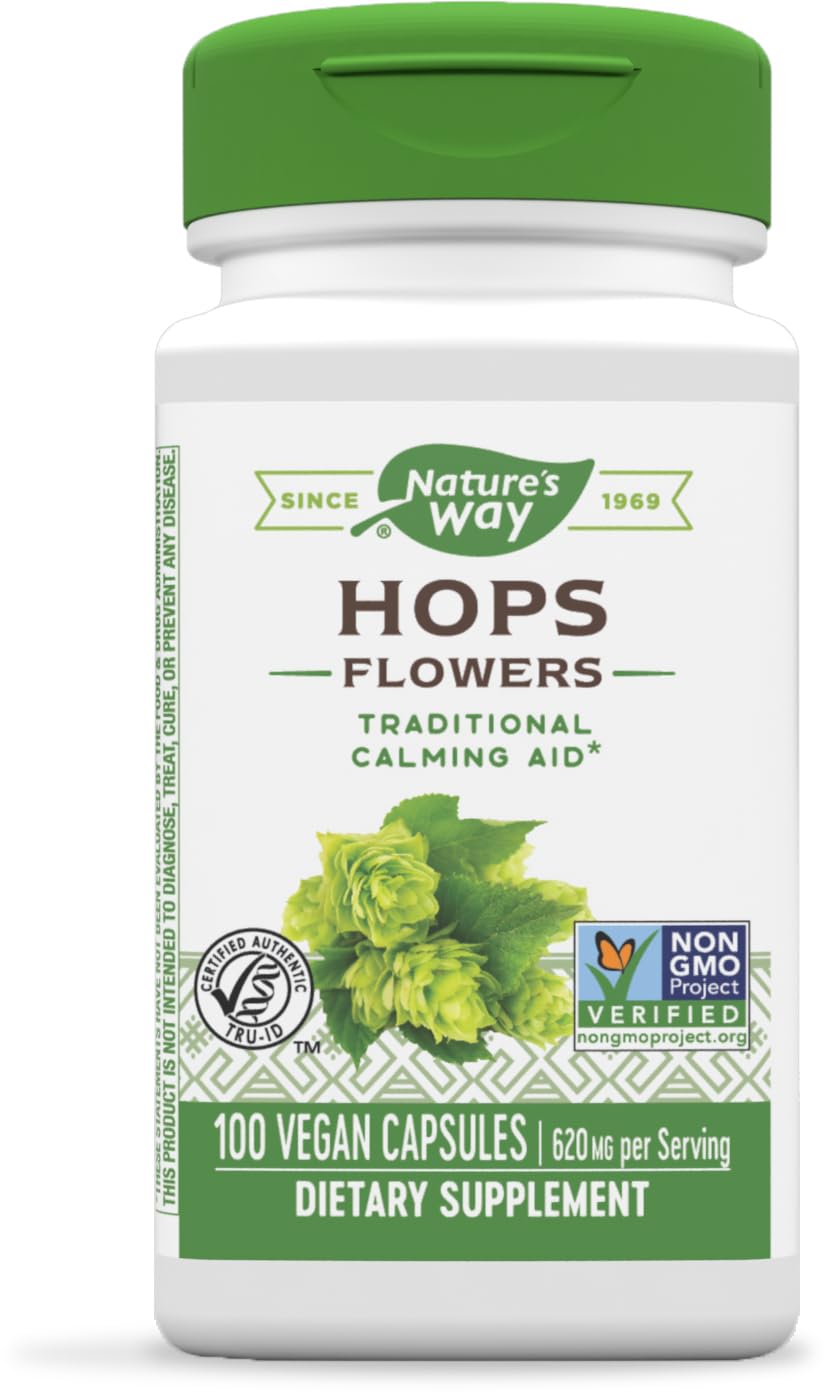 Foto 2 pulgar | Suplemento Nature's Way Con Flores De Lúpulo, 100 Cápsulas, 620 Mg - Venta Internacional.