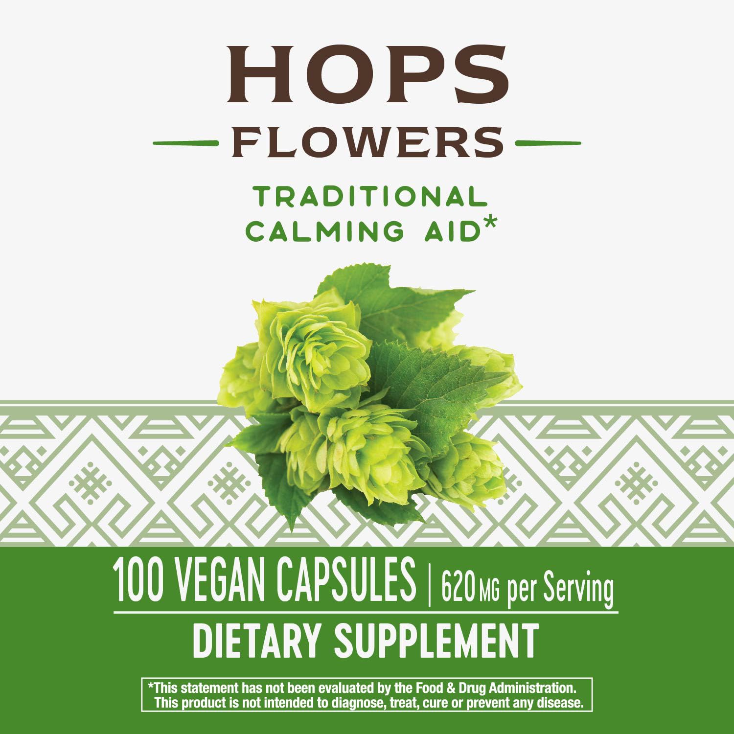 Foto 6 pulgar | Suplemento Nature's Way Con Flores De Lúpulo, 100 Cápsulas, 620 Mg - Venta Internacional.