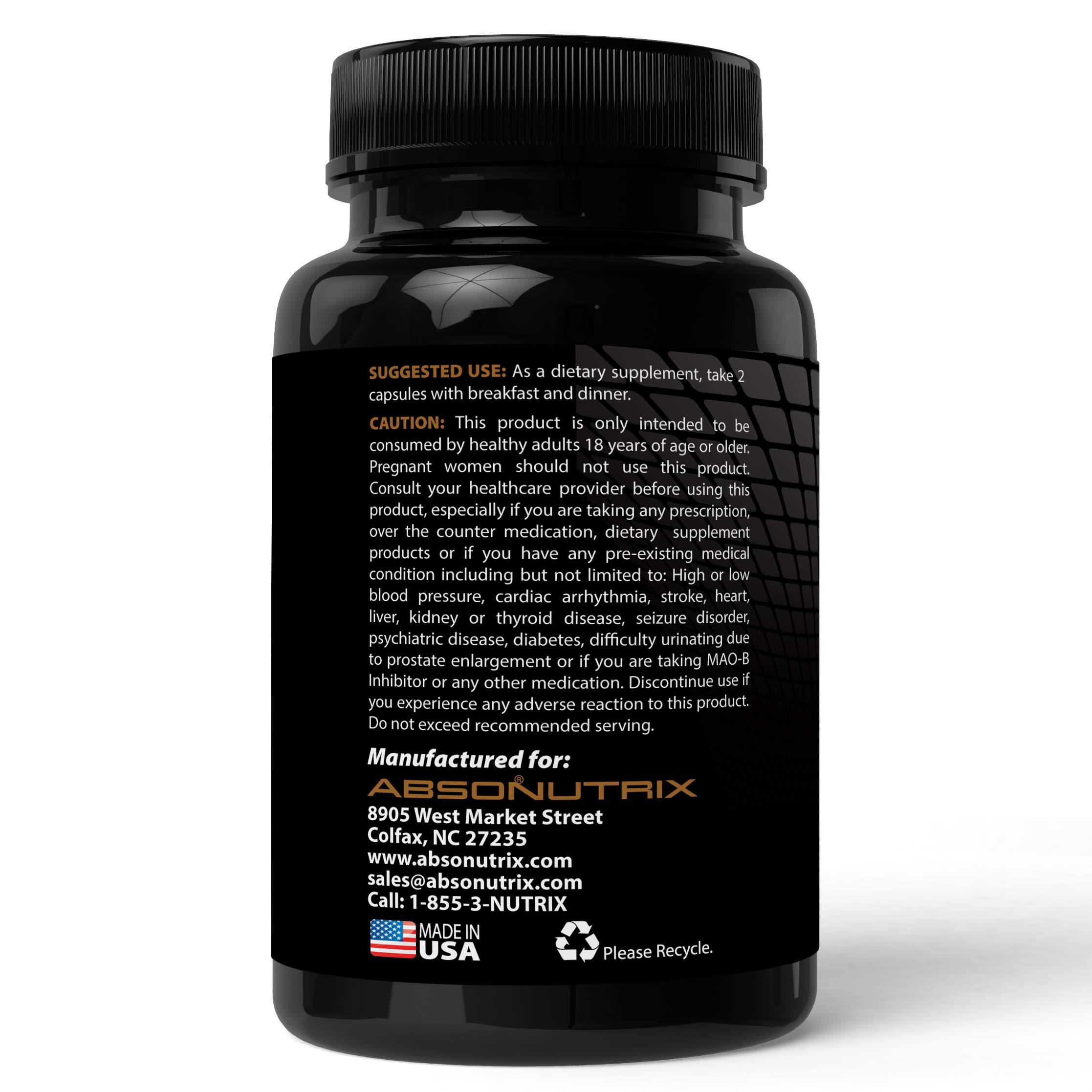 Foto 2 | Suplemento Absonutrix Cissus Quadrangularis Xtreme 1600 Mg 120 Cápsulas - Venta Internacional.