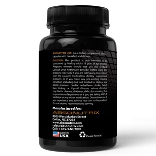 Foto 2 | Suplemento Absonutrix Cissus Quadrangularis Xtreme 1600 Mg 120 Cápsulas - Venta Internacional.