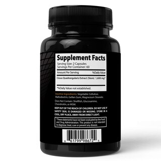 Foto 3 | Suplemento Absonutrix Cissus Quadrangularis Xtreme 1600 Mg 120 Cápsulas - Venta Internacional.