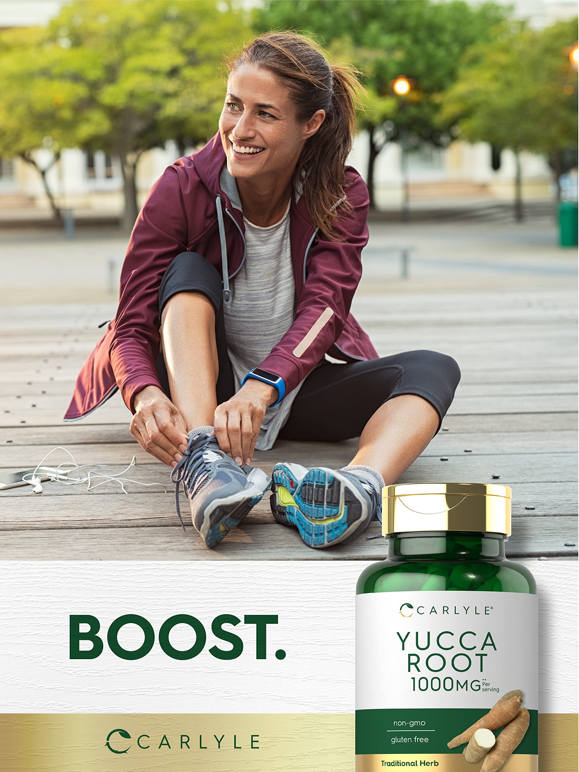Foto 7 pulgar | Suplemento Carlyle Yucca Root 1000 Mg 120 Cápsulas - Venta Internacional.