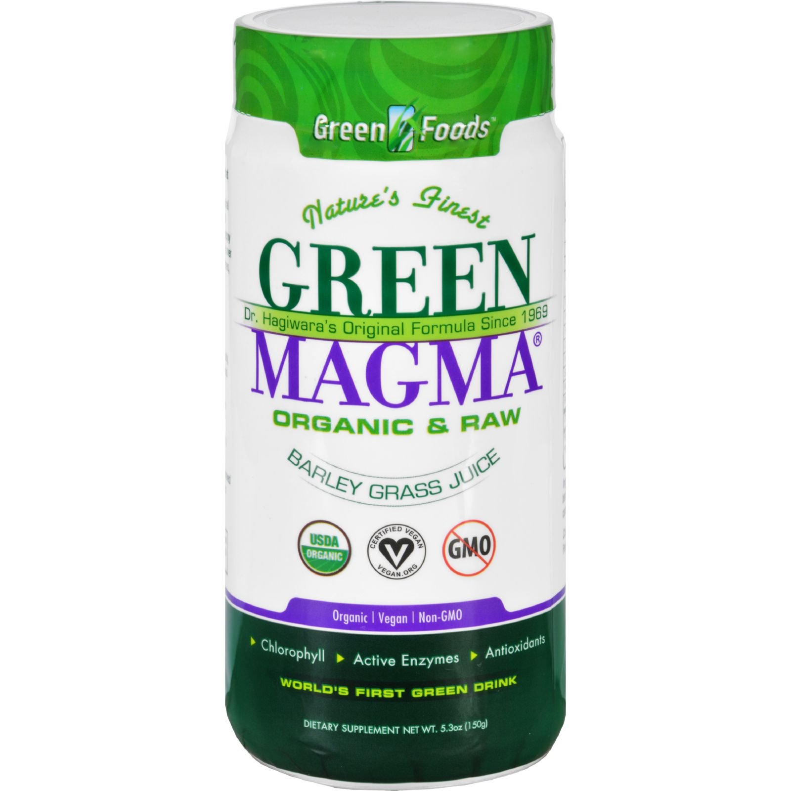 Foto 2 pulgar | Suplemento Green Foods Green Magma Powder 156 Ml - Venta Internacional.
