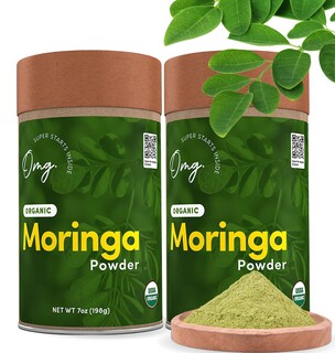 Foto 1 | Moringa En Polvo ¡dios Mío! Organic Meets Good 200 Ml (paquete De 2) - Venta Internacional.