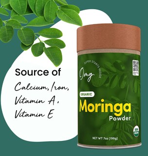Foto 6 | Moringa En Polvo ¡dios Mío! Organic Meets Good 200 Ml (paquete De 2) - Venta Internacional.