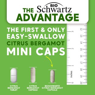 Foto 2 | Suplemento Bioschwartz, Extracto De Bergamota Cítrica, 1000 Mg, 120 Cápsulas - Venta Internacional.