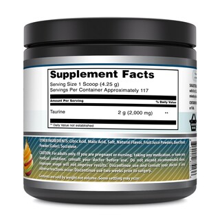 Foto 2 | Suplemento Amazing Formulas De Taurina En Polvo, 500 G, 111 Porciones - Venta Internacional.