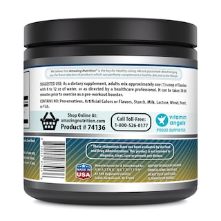 Foto 3 | Suplemento Amazing Formulas De Taurina En Polvo, 500 G, 111 Porciones - Venta Internacional.