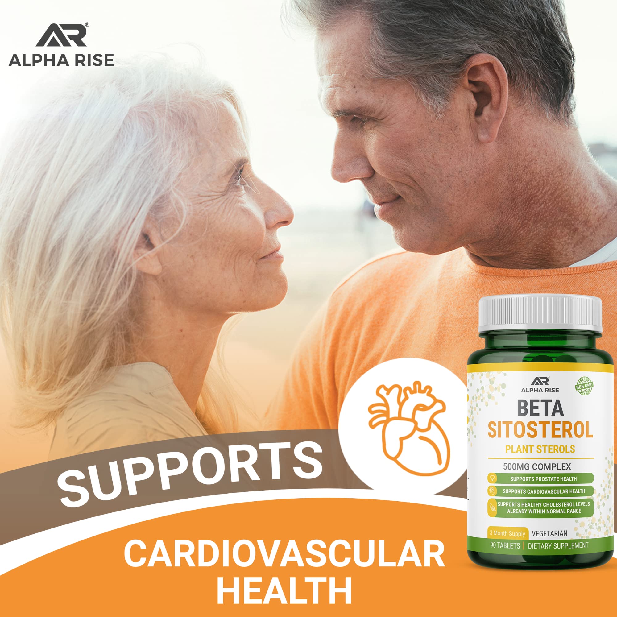Foto 6 pulgar | Suplemento De Tabletas De Beta Sitosterol Alpha Rise De 500 Mg - Venta Internacional.