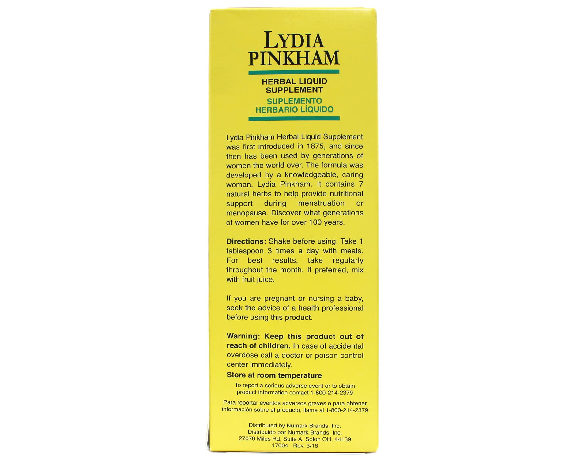 Foto 4 pulgar | Suplemento Lydia Pinkham Herbal Liquid 473 Ml Por Botella - Venta Internacional.