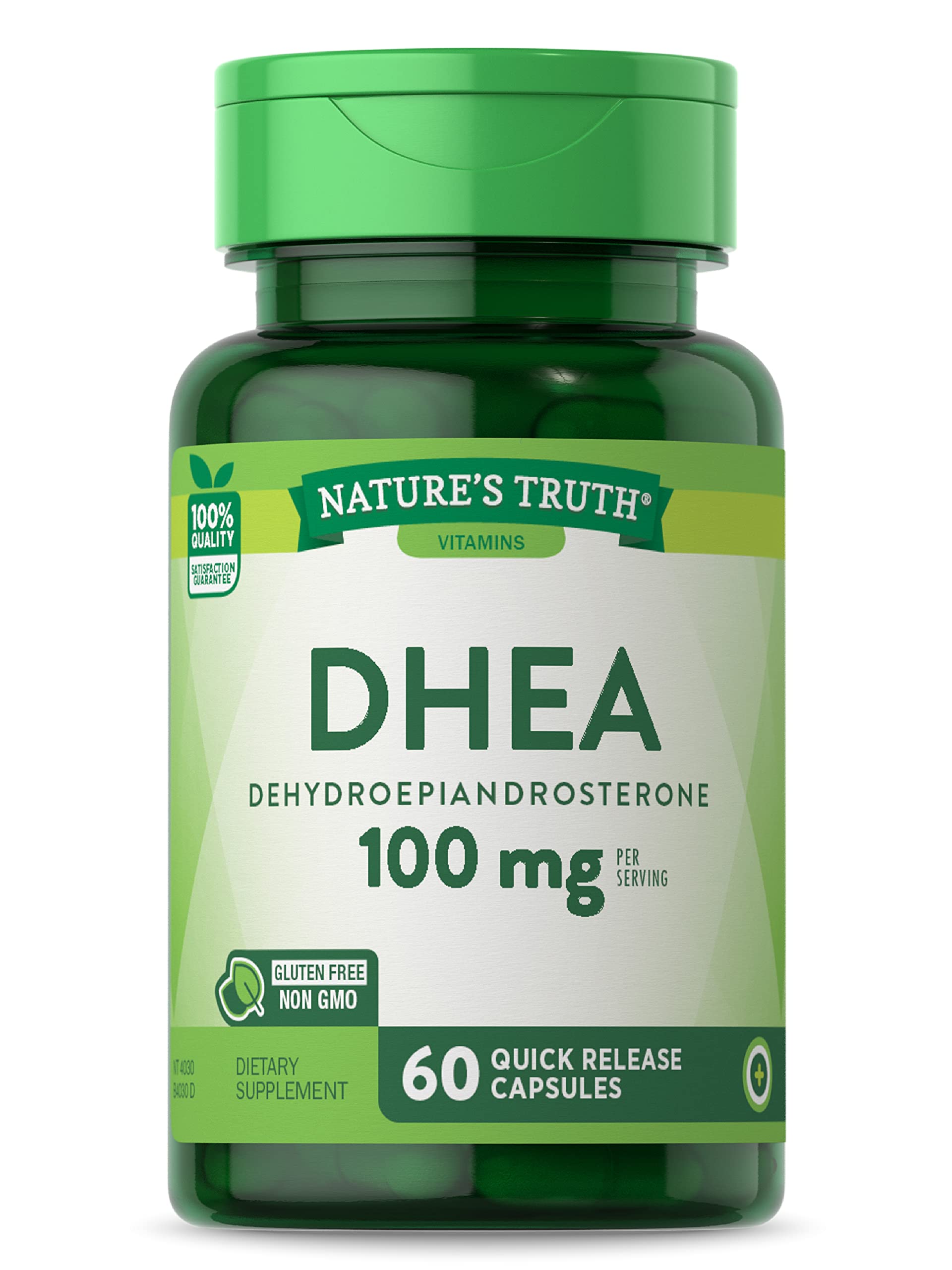 Foto 2 pulgar | Suplemento Nature's Truth Dhea 100 Mg 60 Cápsulas Sin Ogm - Venta Internacional.